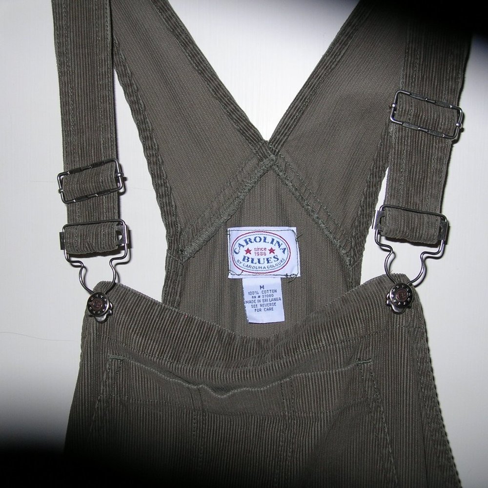 Bibs, Cordurory, Green